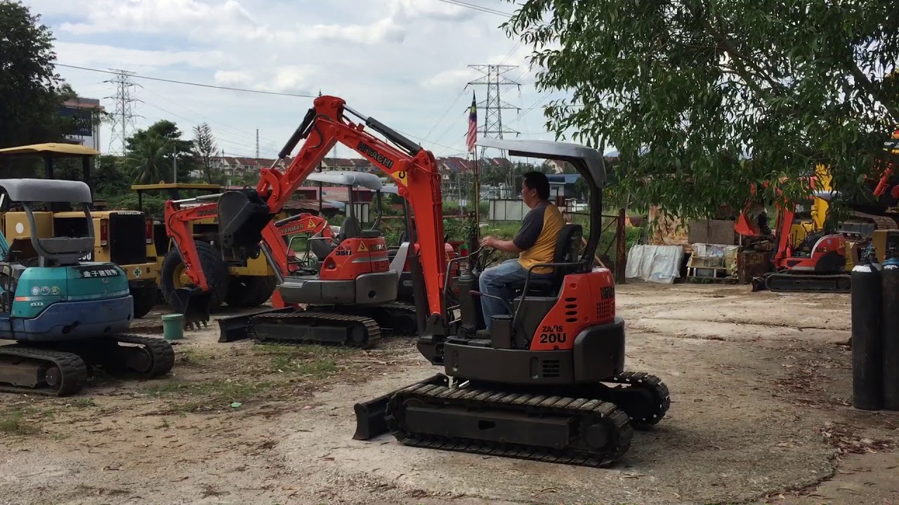 HITACHI EX20U-3-HCM1L700L00001116 MINI EXCAVATOR