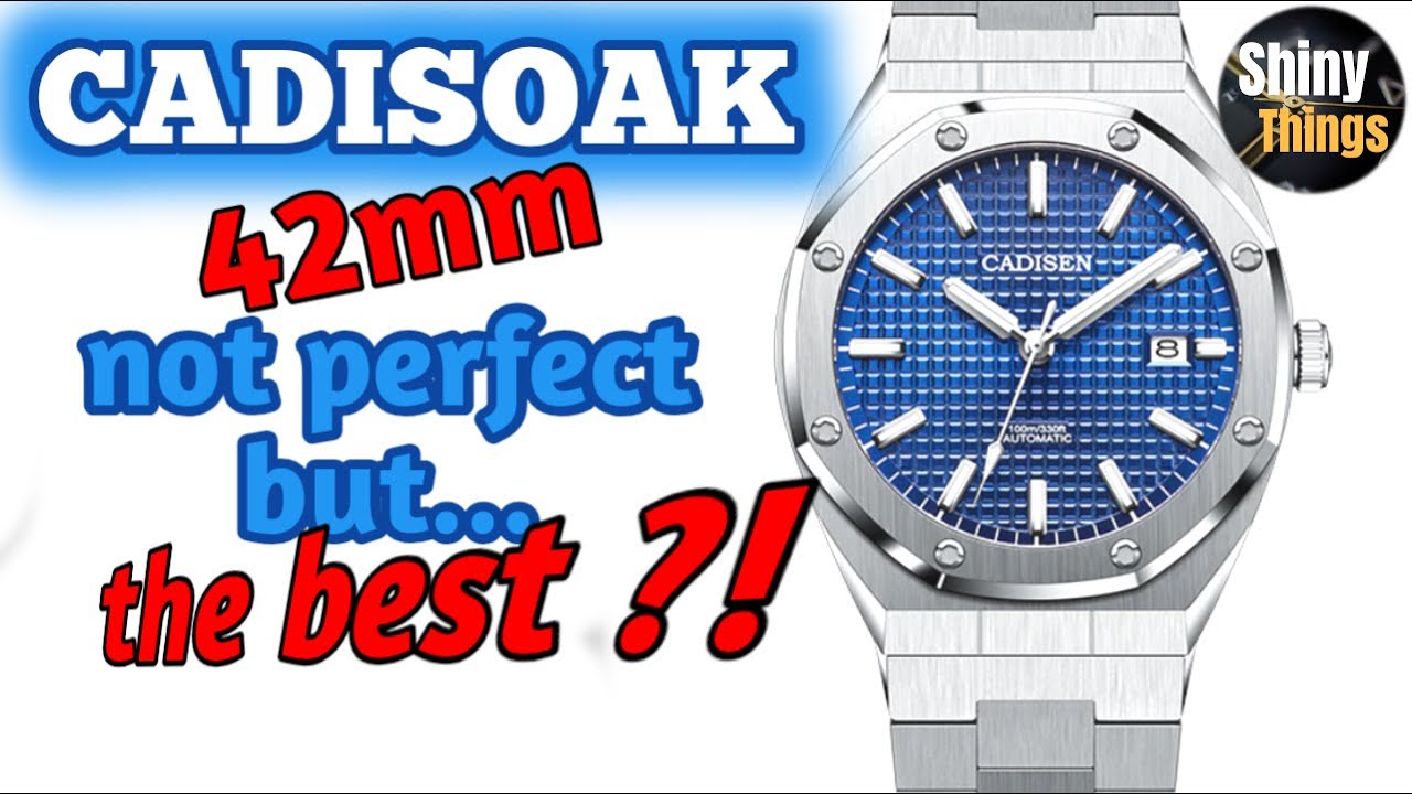 42 мм Cadisen Royal Oak Homage C8180 - Распаковка и первые впечатления