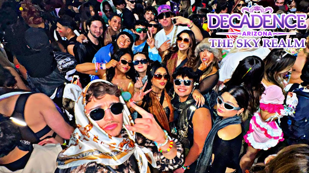 decadence az 2025-2026 vlog (GRiZ, Zedd, Subtronics, & more)