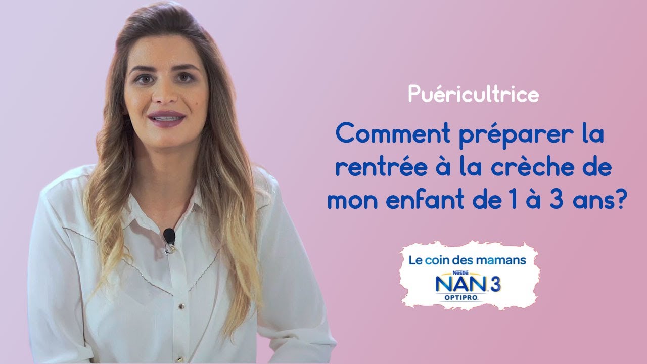 Comment préparer la rentrée à la crèche de mon enfant de 1 à 3 ans?