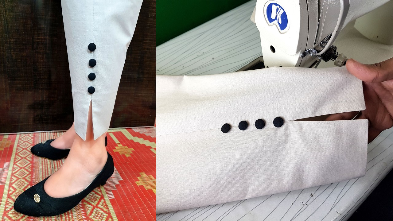 ✅👌Ladies Cut Wala Trouser Banane Ka Tareeqa | Eid Special Design | Latest Ladies Cut Trouser Design