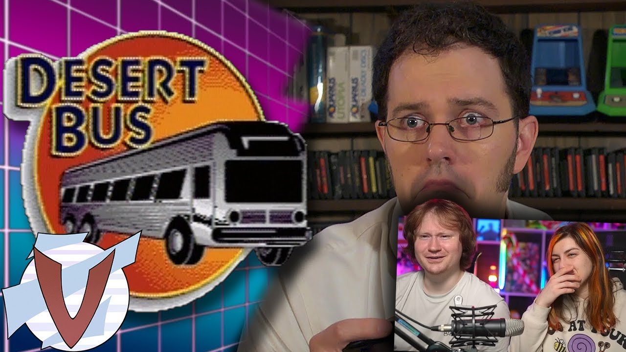 Реакция на Desert Bus [AVGN 119 - RUS RVV]