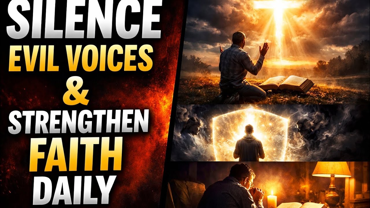 PRAY TO SILENCE EVIL VOICES AND STRENGTHEN MY FAITH DAILY || UNMASKING EVIL 