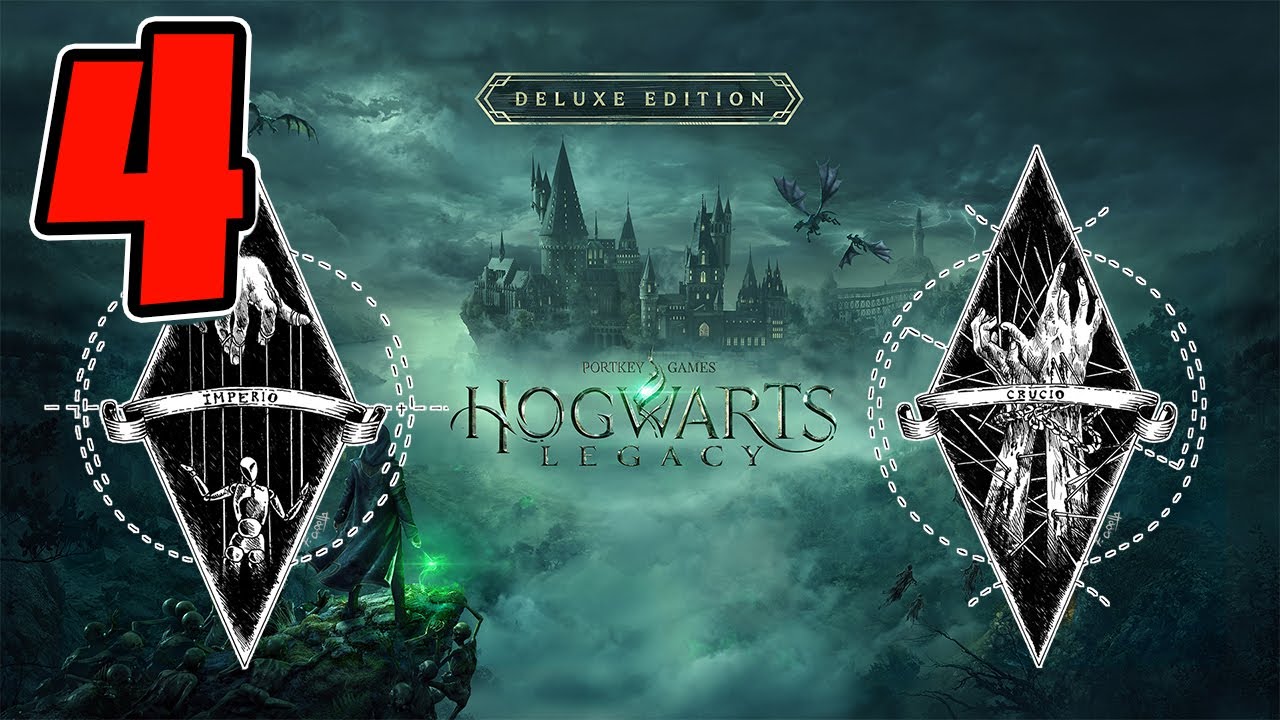 DRAGHI, CRUCIO e IMPERIO su HOGWARTS LEGACY [Walkthrough Gameplay ITA PS5 - PARTE 4]