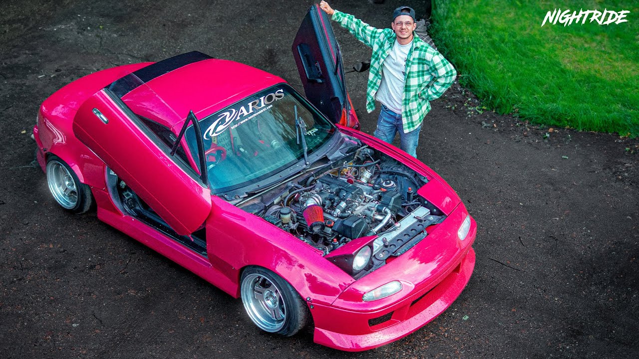 My Mazda Miata V8 - THE FINAL STAGE | Nightride