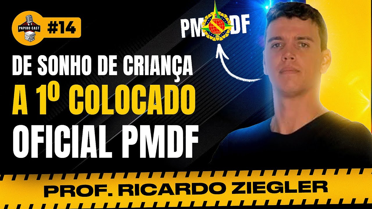 COMO ELE REALIZOU O SONHO DE SER POLICIAL - Papiro Cast #14