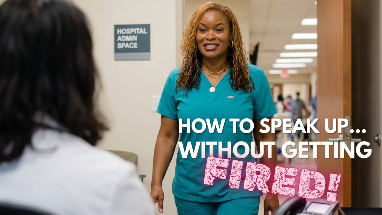 5 Scripts for Nurses Who Want to Advocate for Yourself Without Losing Your Job!