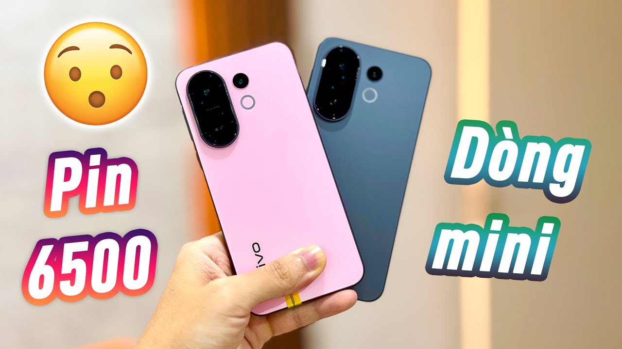 Dòng mini Pin TRÂU nhất thời điểm hiện tại - Vivo S30 Pro mini, 6500 mAh Silicon lận !