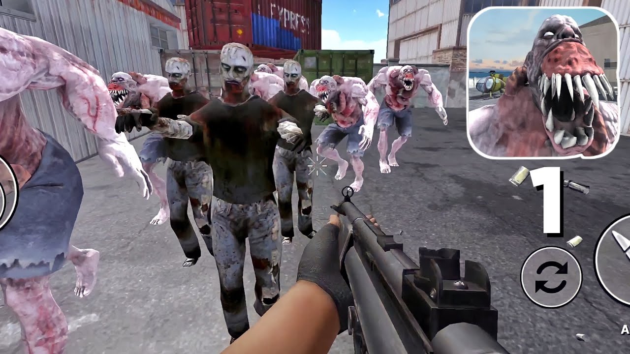 ZOMBIE EVIL KILL 4 - DEAD CITY Gameplay Part 1 (Android) | Levels 1-10
