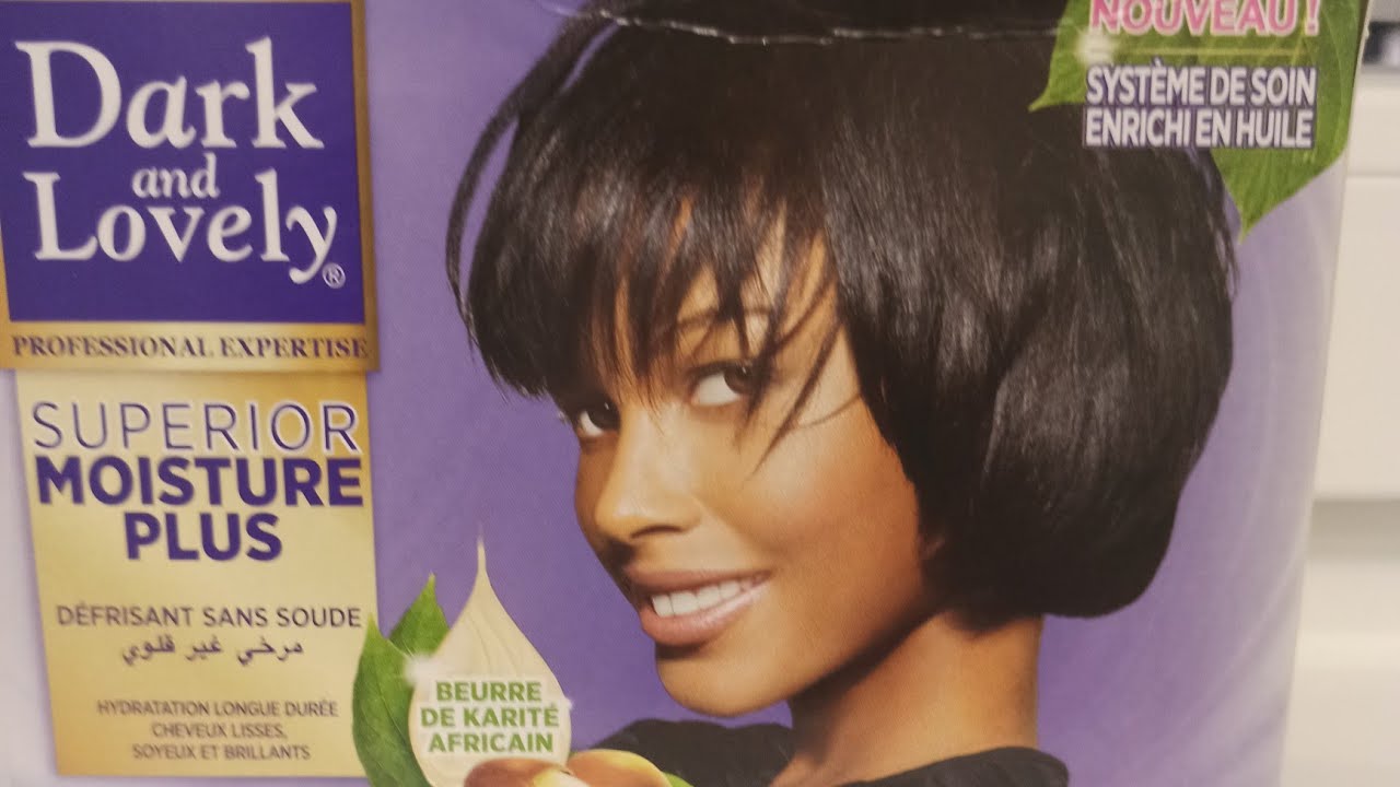 Hair tutorial /How to applly Dark and lovely /superior Moisture plus
