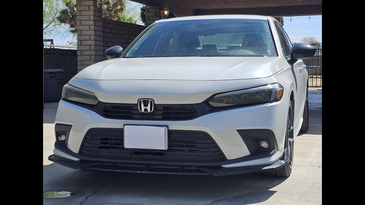 Как установить противотуманные фары на Honda Civic Gen 11 2022–2025 годов выпуска