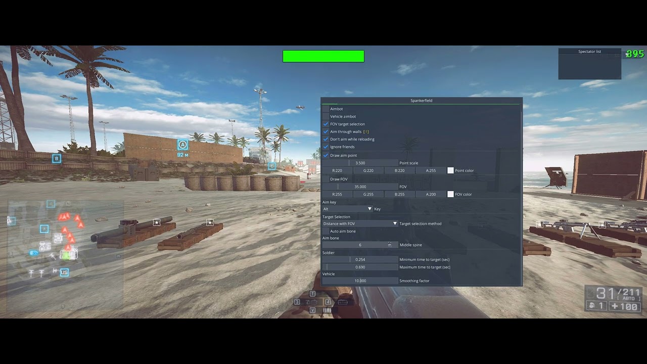 How to cheat with Spankerfield in Battlefield 4