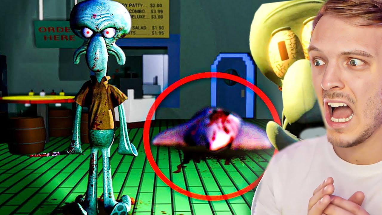 UN NOUVEAU JEU INTERDIT BOB L'ÉPONGE ?! ( Sinister Squidward )