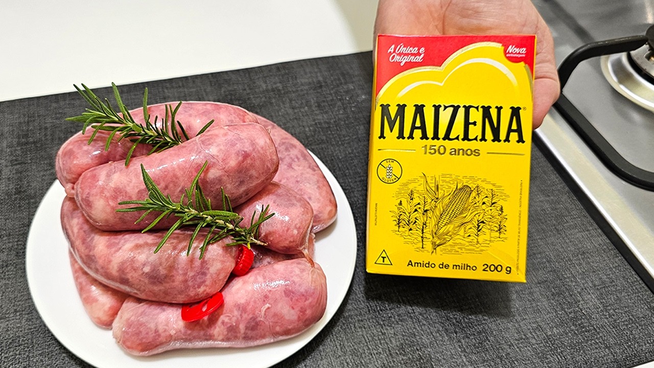 NÃO COMA LINGUIÇA ANTES DE VER ESSE TRUQUE O PETISCO PERFEITO DOS BOTECOS