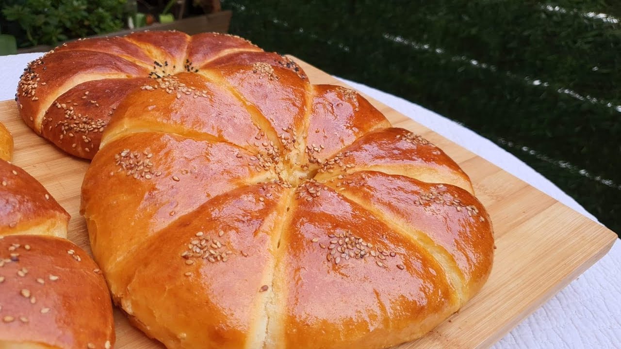 Pain Ramadan de semoule et farine extra moelleux خبز السميد والطحين خفيف وقطني من اروع المخبوزات
