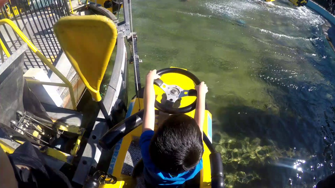 AquaZone Wave Racers (POV) Legoland,  CA.
