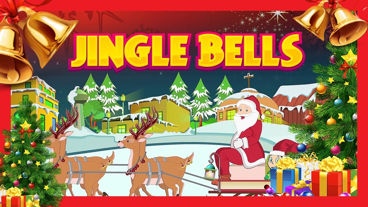 Jingle Bells song for children | Merry Christmas | Kids Hut