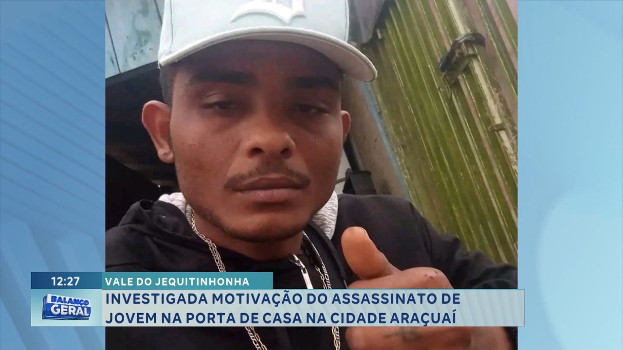 Vale do Jequitinhonha: Motivação de homicídio em Araçuaí é apurada.