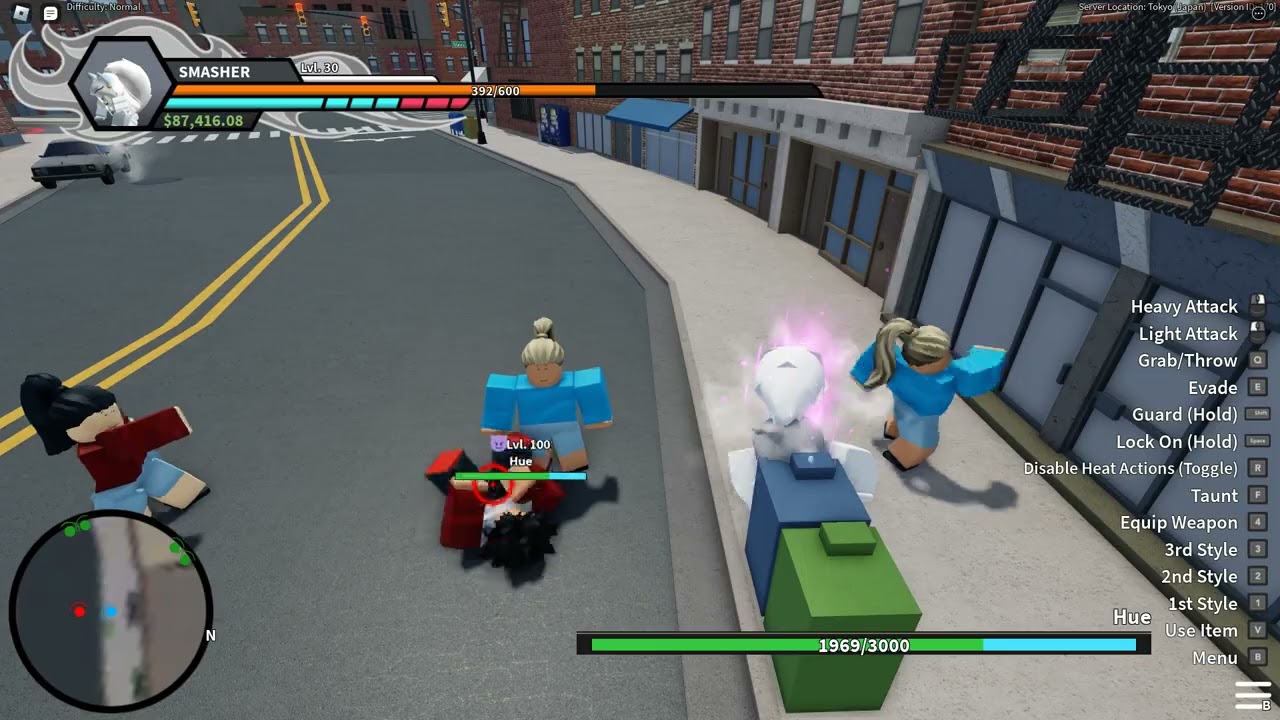 (KH) Right 2 fight making custom style