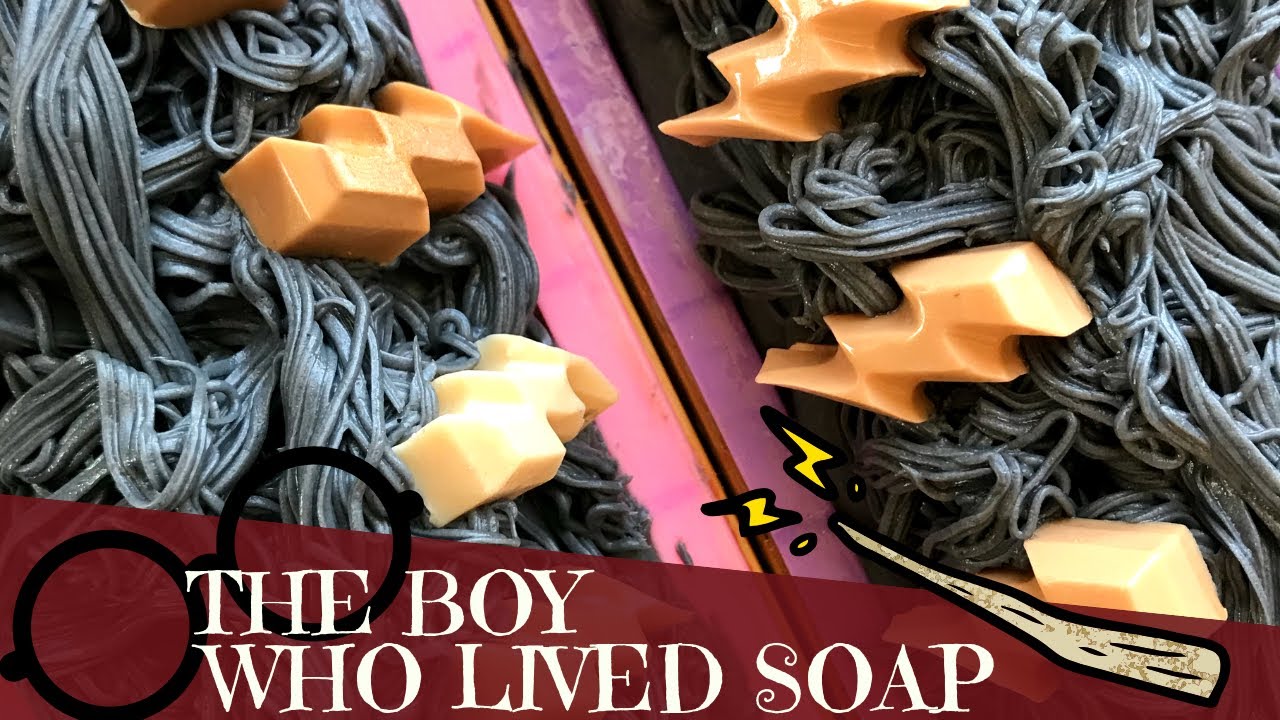 Making The Boy Who Lived Harry Potter Inspired Soap and Shop Update | ⚡️ LUNA FAE CREATIONS
