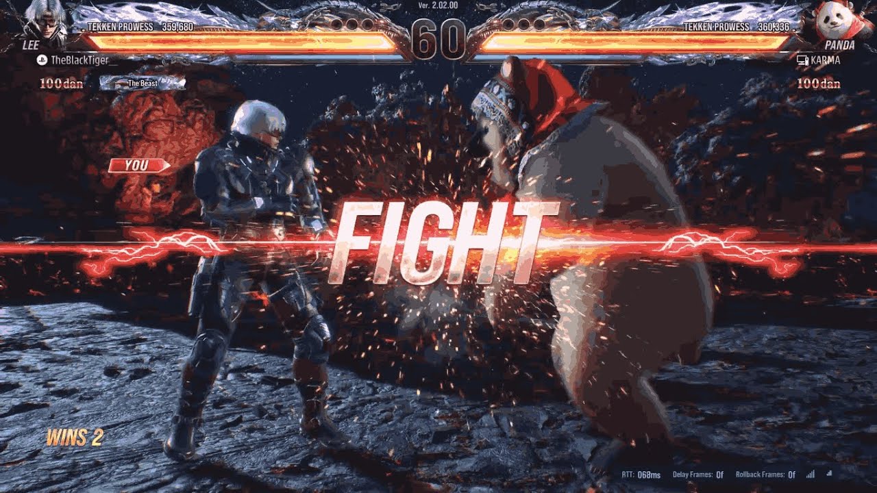TheBlackTiger fights crazy PANDA KUMA! GGs!
