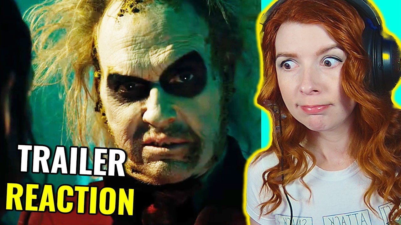 this looks ridiculous 👀 Beetlejuice Beetlejuice Official Trailer 2 Reaction
