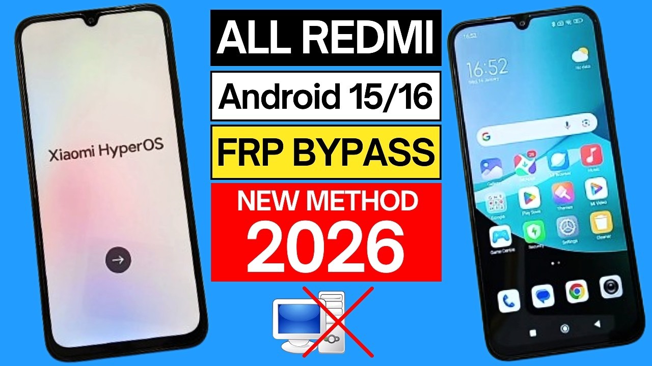 All Redmi Frp Bypass Android 15/16 | No Pc | Calendar Not Open How To Fix | Share Option Not Working