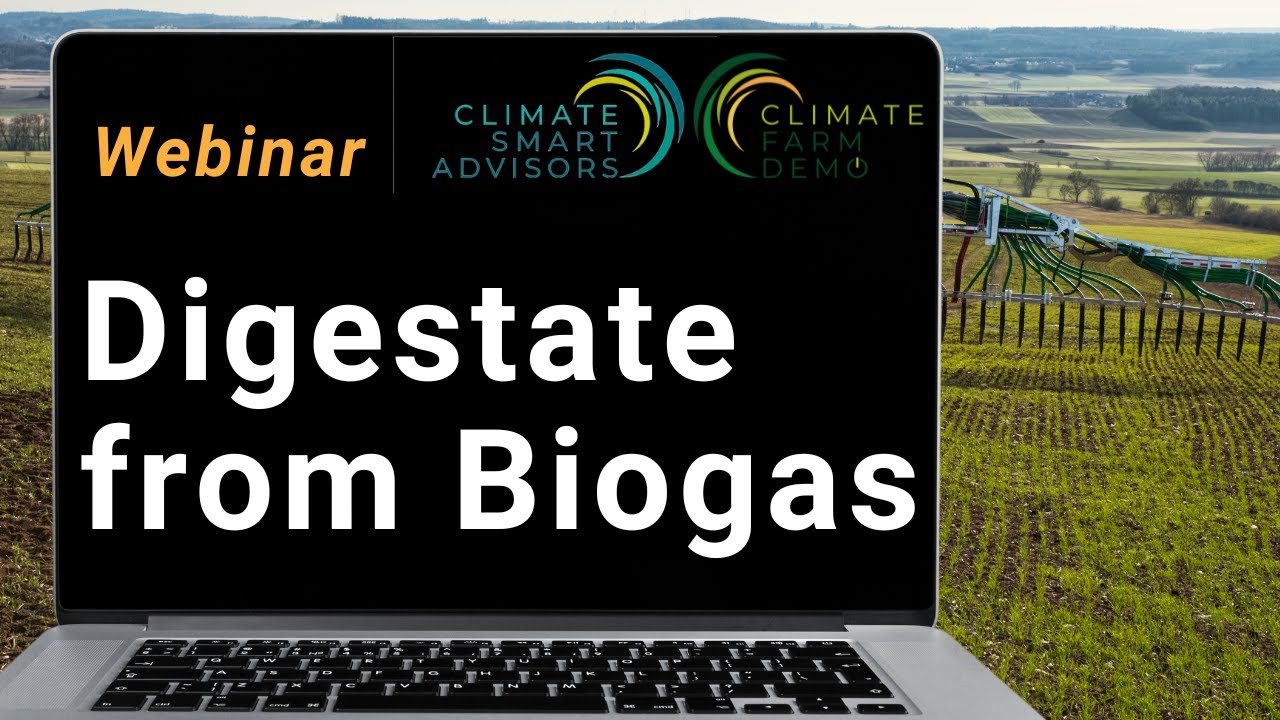 Digestate from biogas - what impact on agricultural soils I Webinar
