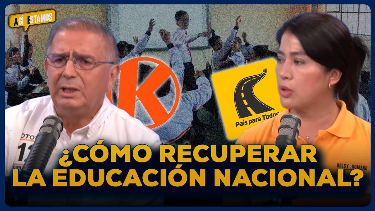 Debate de candidatos a diputados: Luis Otoya vs. Delsy Romero | SEGMENTO #AsíEstamos