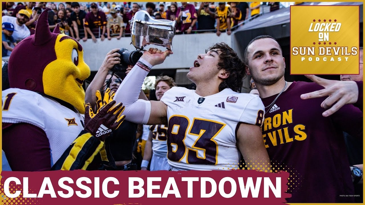 FORKS UP - Arizona State Sun Devils TAKE BACK THE CUP and BEAT DOWN Arizona Wildcats in Tucson