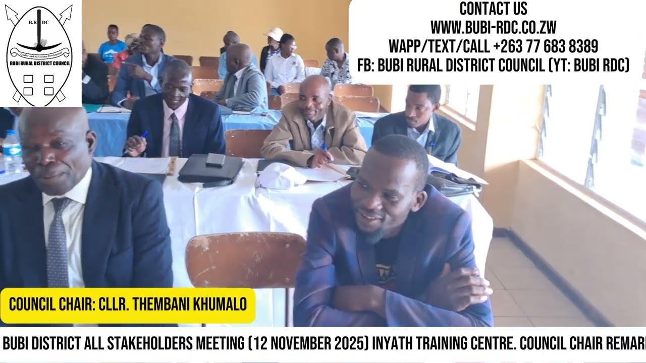 Bubi District All stakeholders meeting and Budget ( 12 November 2025)