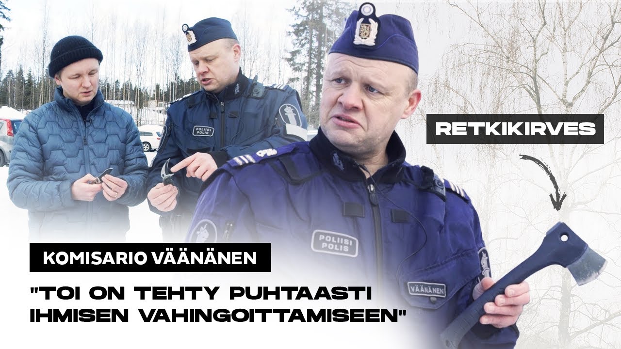 Tällaisia teräaseita poliisi on takavarikoinut nuorisolta