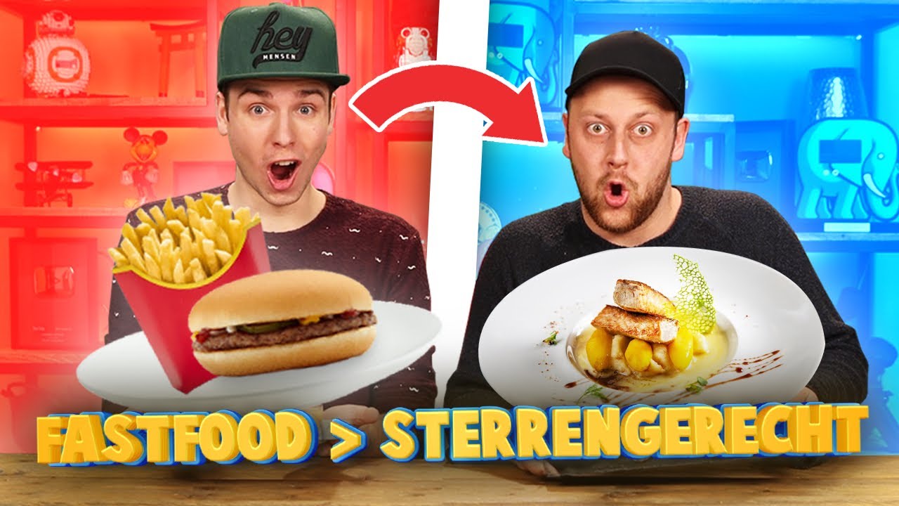 VAN FASTFOOD EEN STERRENGERECHT MAKEN!