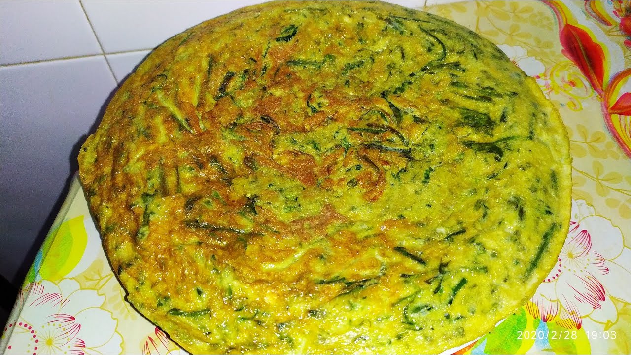 tortilla de esparragos silvestre grande