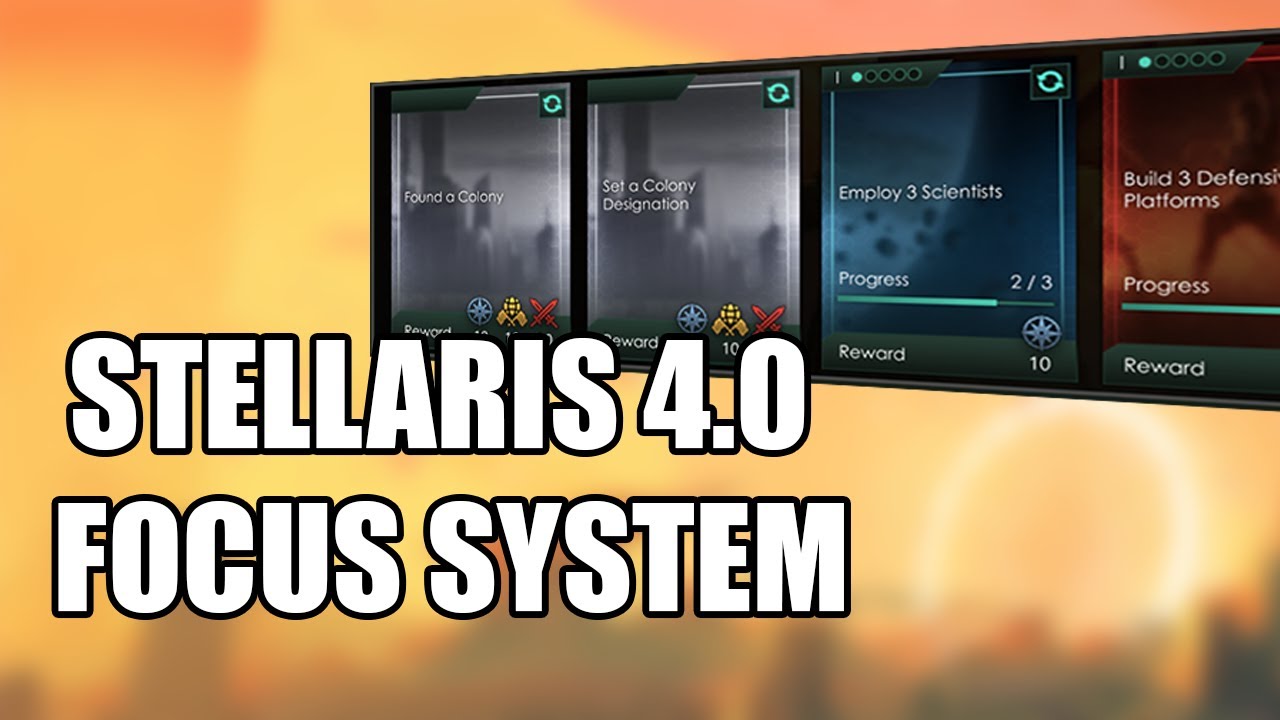 Stellaris will FINALLY introduce an Empire Timeline and Focus System