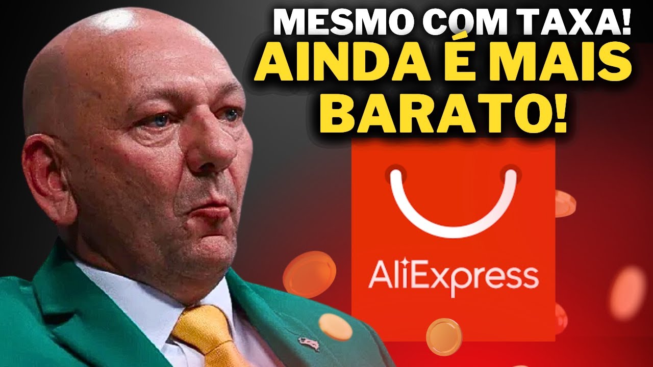 MESMO COM TAXA EM PRODUTOS  DE 50 DÓLARES  IMPORTAR DO ALIEXPRESS É MAIS BARATO QUE O BRASIL