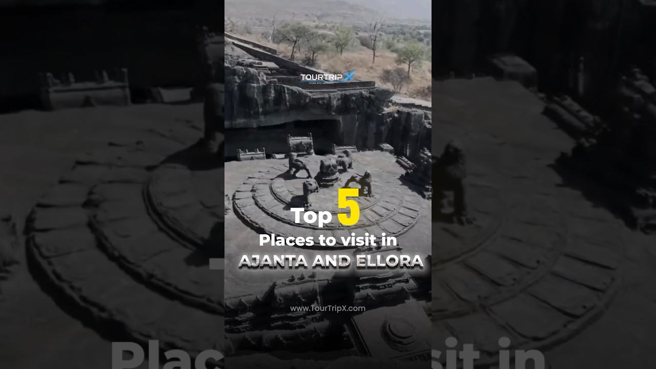 Ajanta and Ellora Trip - Top 5 places to visit. Save this video for future. #ajantacaves #elloracave
