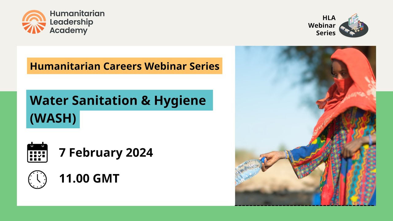 Humanitarian Careers: WASH WEBINAR