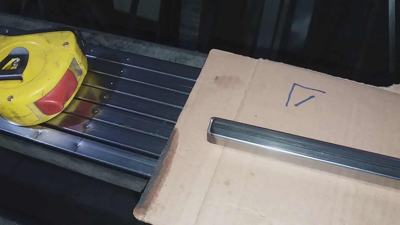 Como fazer cantoneiras  de metalon sem solda