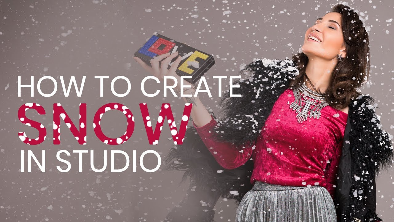 How to Create Snow in a Studio