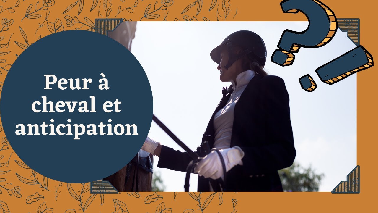 [Comprendre] - Peur &agrave; cheval et anticipation