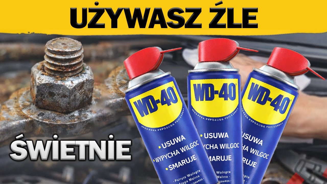 NIGDY więcej nie wyrzucaj pieniędzy 13 rzeczy, kt&oacute;re WD-40 robi LEPIEJ niż drogie preparaty