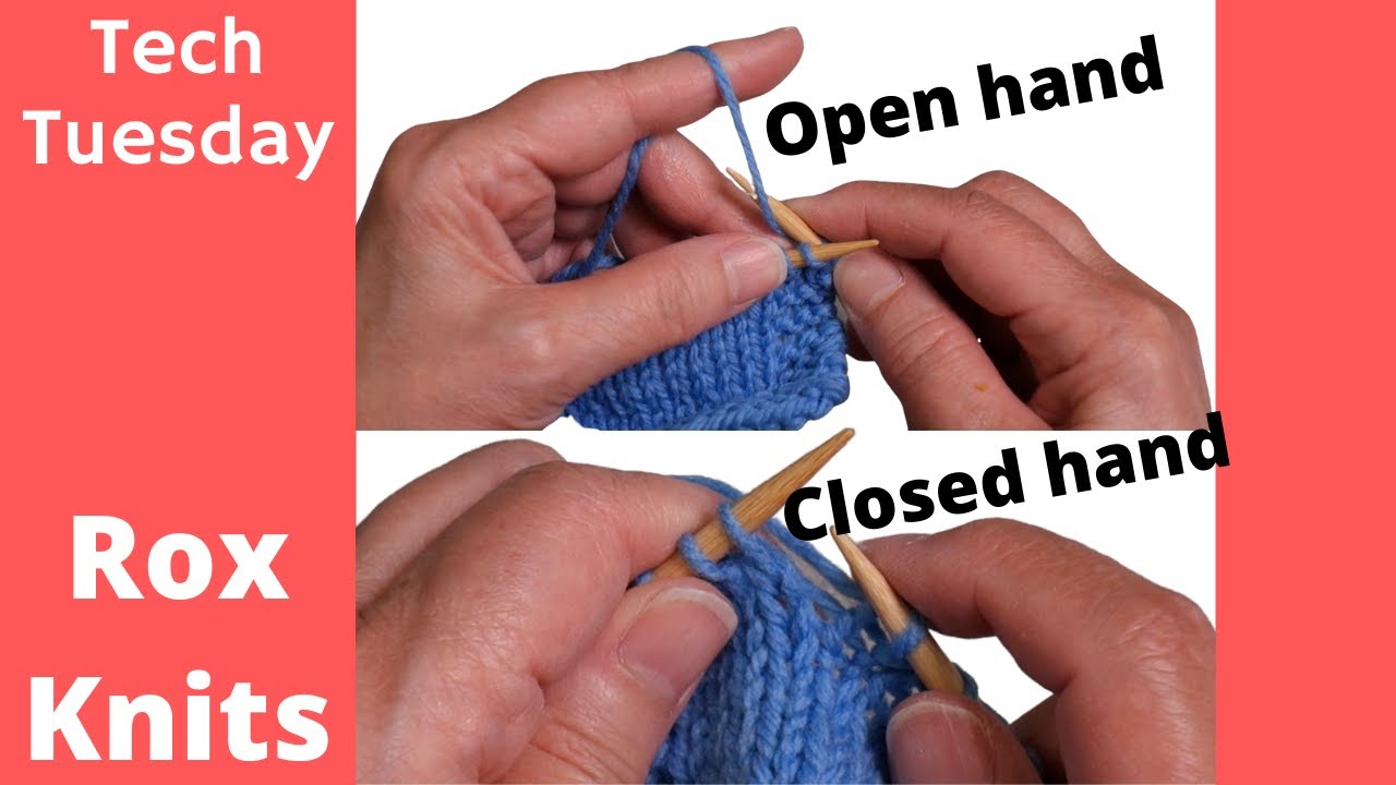 Continental Knitting Two Ways // Technique Tuesday