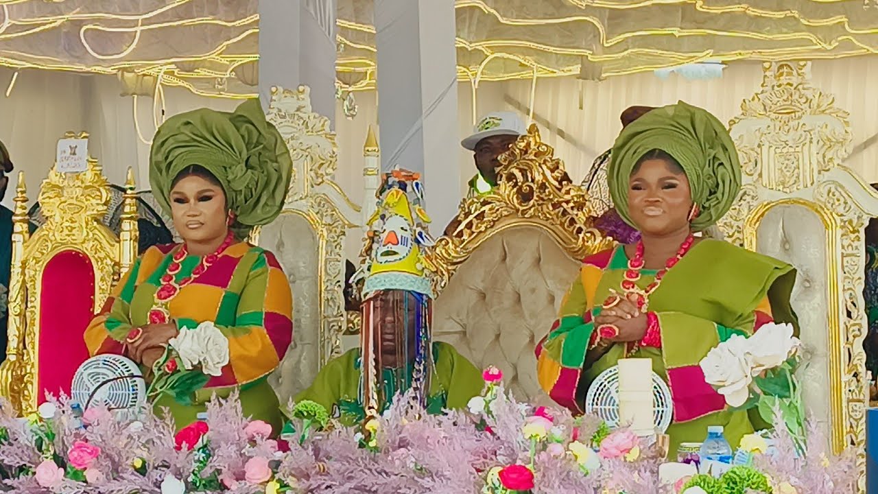 K 1PERFORM HRM OBA DR SULAIMON ADESHINA RAJI JAFO AUTHORITY ONIBA EKUN OF IBA CORONATION ANNIVERSARY