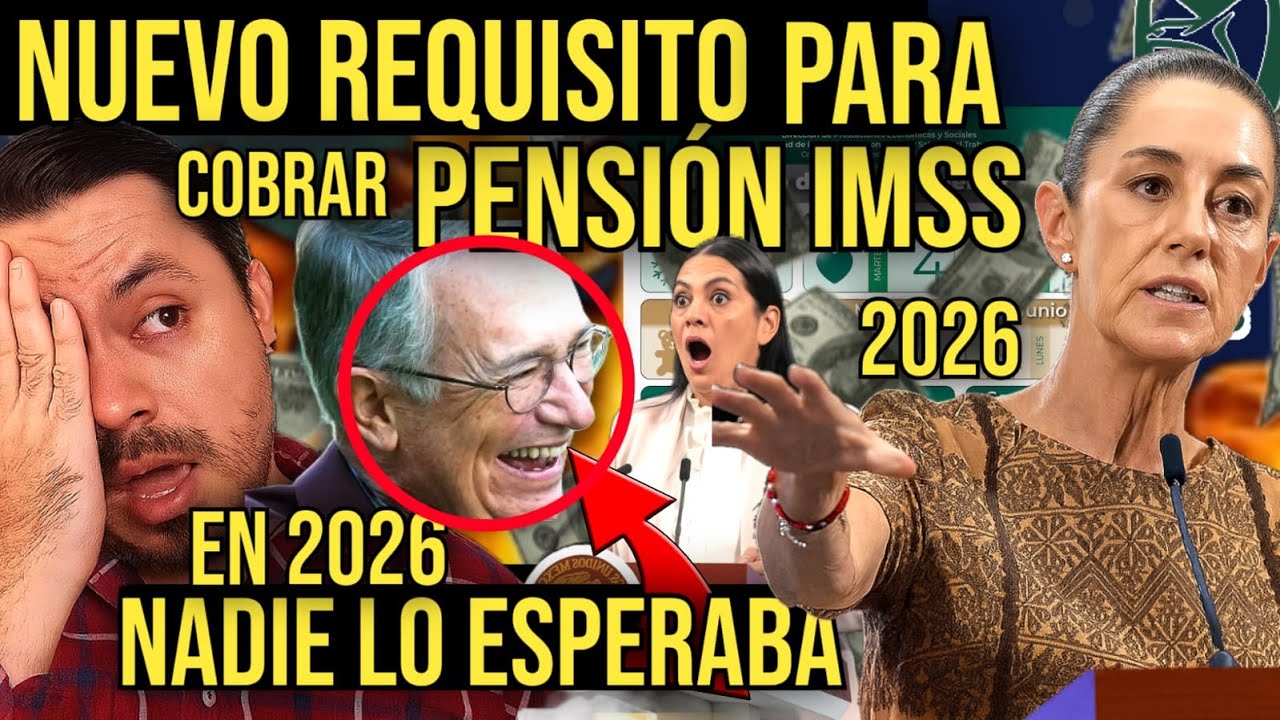 CON ESTO AUMENTA TU PENSION IMSS🤑NUEVO REQUISITO PARA PENSIONARSE EN 2026😱GRAN NOTICIA PENSIONADOS🔥💰