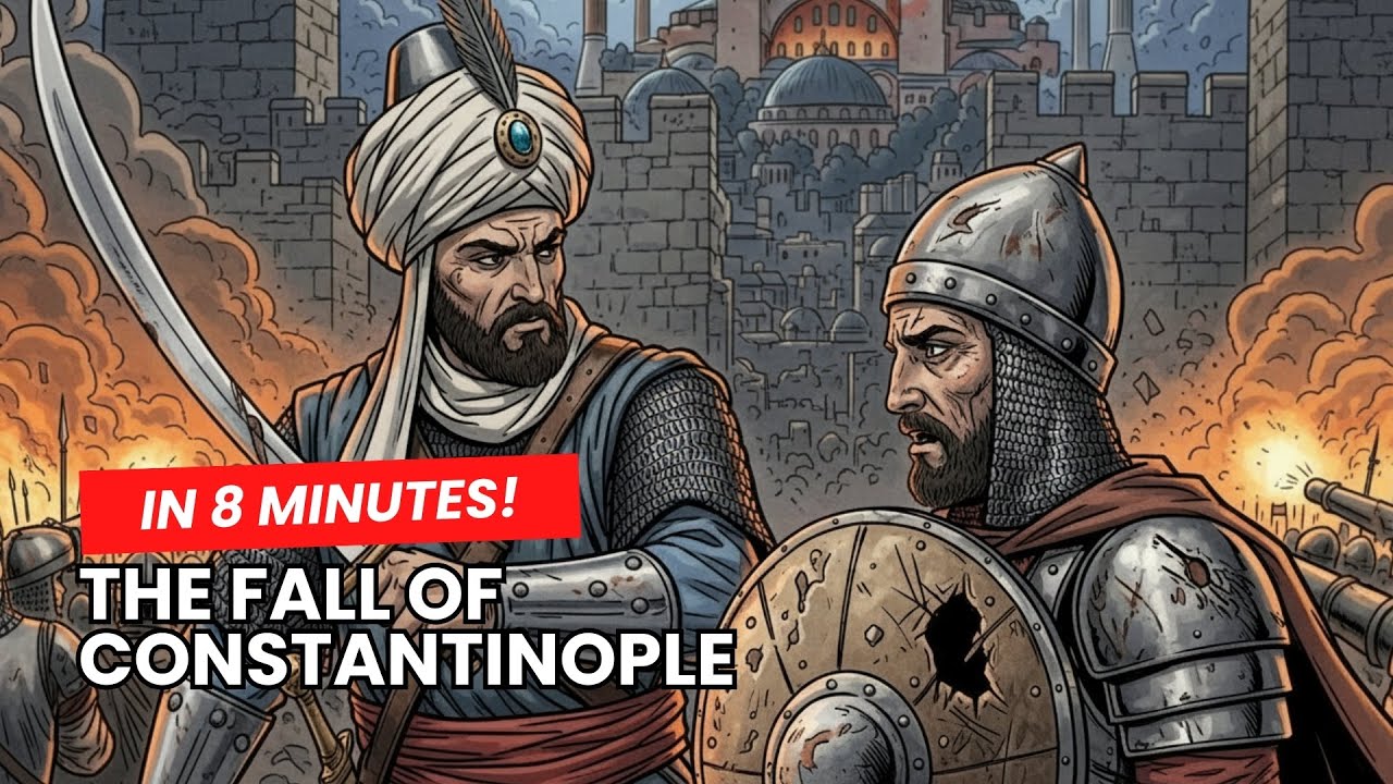 The Fall of Constantinople Explained in Minutes – Siege, Conquest & Consequences