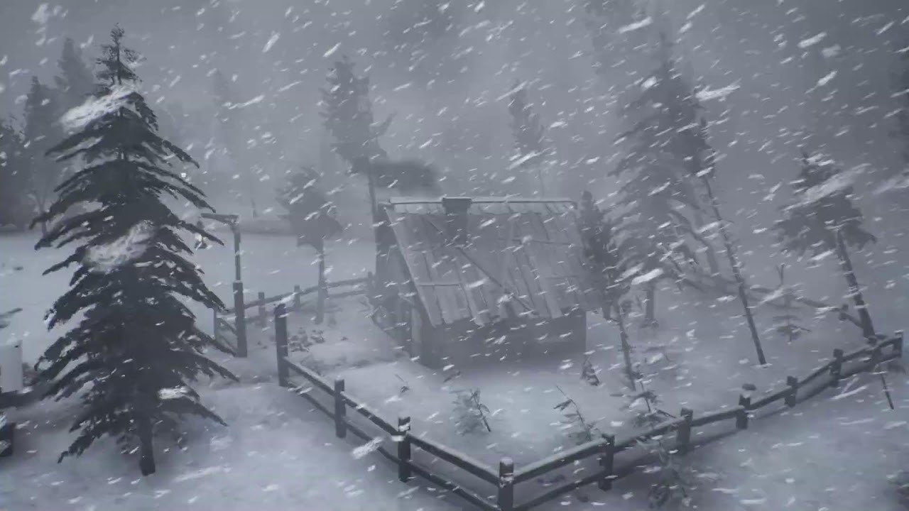 BRUTAL BLIZZARD & Howling Wind Sounds for Sleeping | Icebound Whiteout Serenity