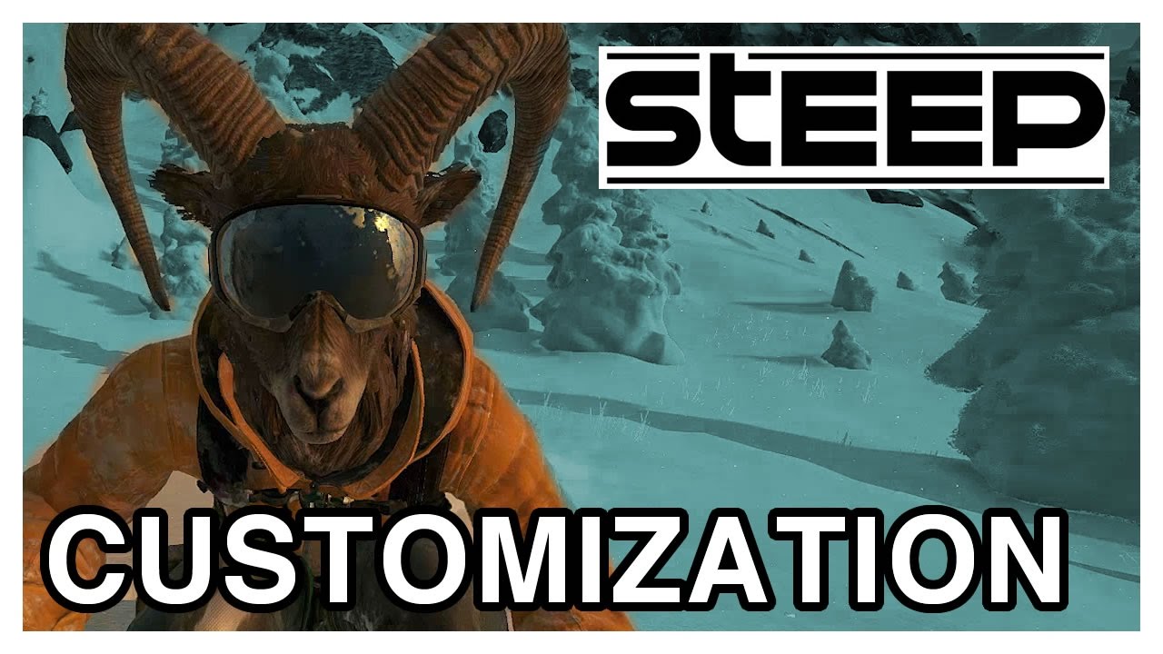 STEEP Character Customization Gameplay [PS4 1080p]