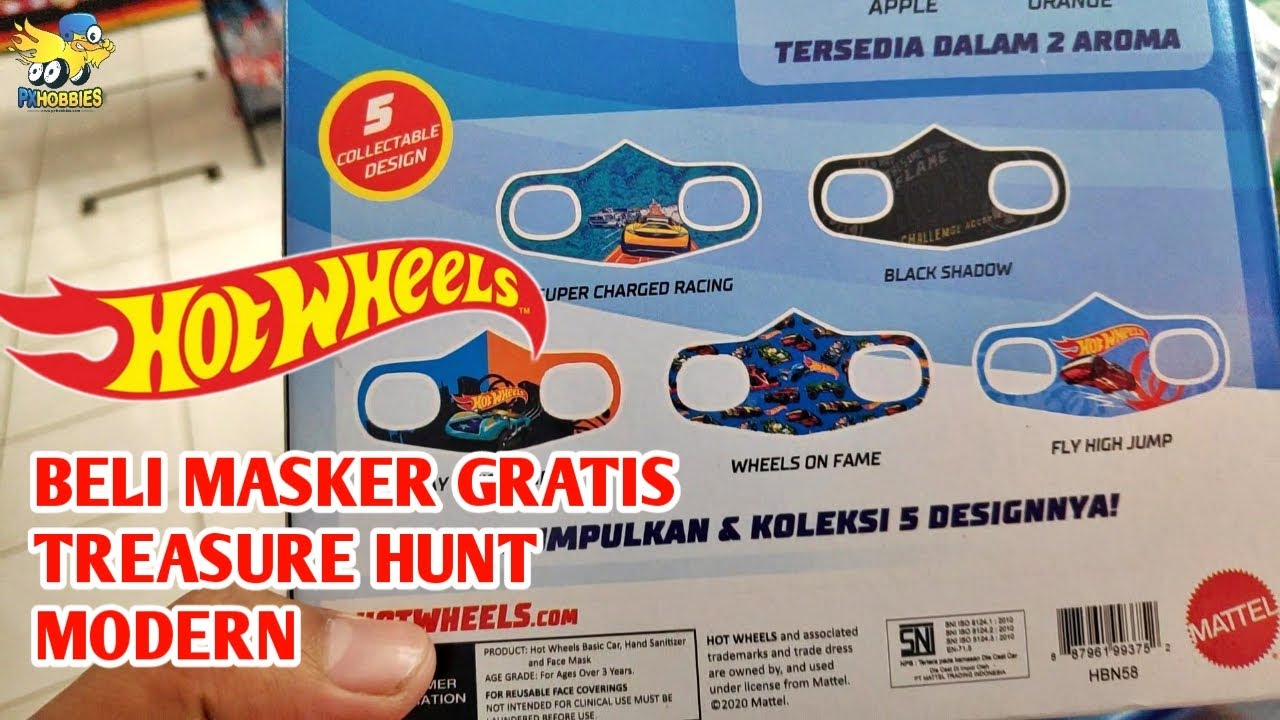 HOT WHEELS JUALAN MASKER - VLOG HUNTING