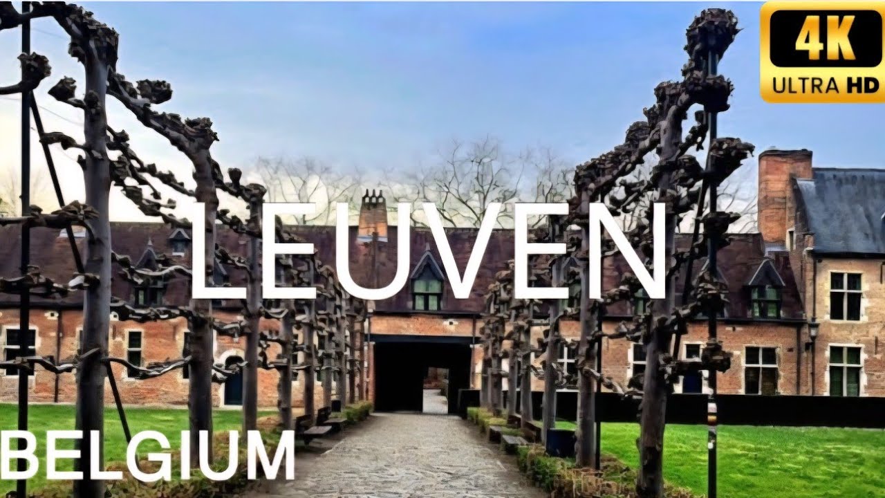 Exploring Leuven's Hidden Gem: Groot Begijnhof (UNESCO World Heritage) 4K